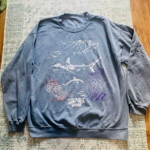 “ Shark Week” pullover sweatshirt